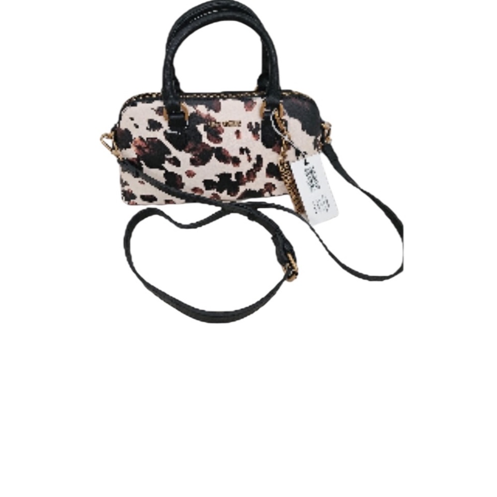 Steve Madden Black and Brown Women's satchel